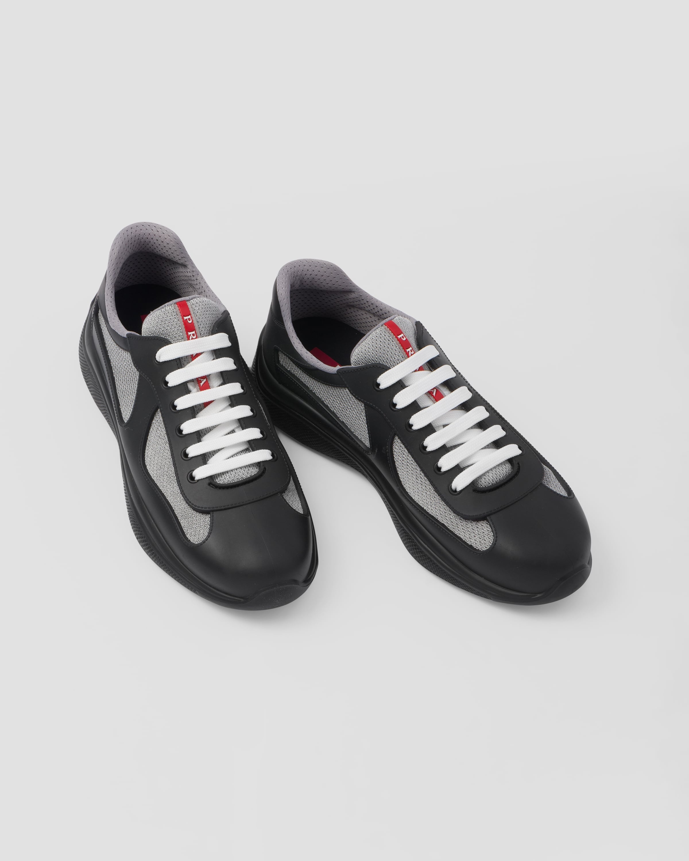 Prada America's Cup Soft rubber and bike fabric sneakers - 4