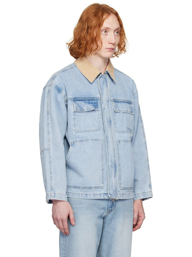 Blue Vintage Work Denim Jacket 2