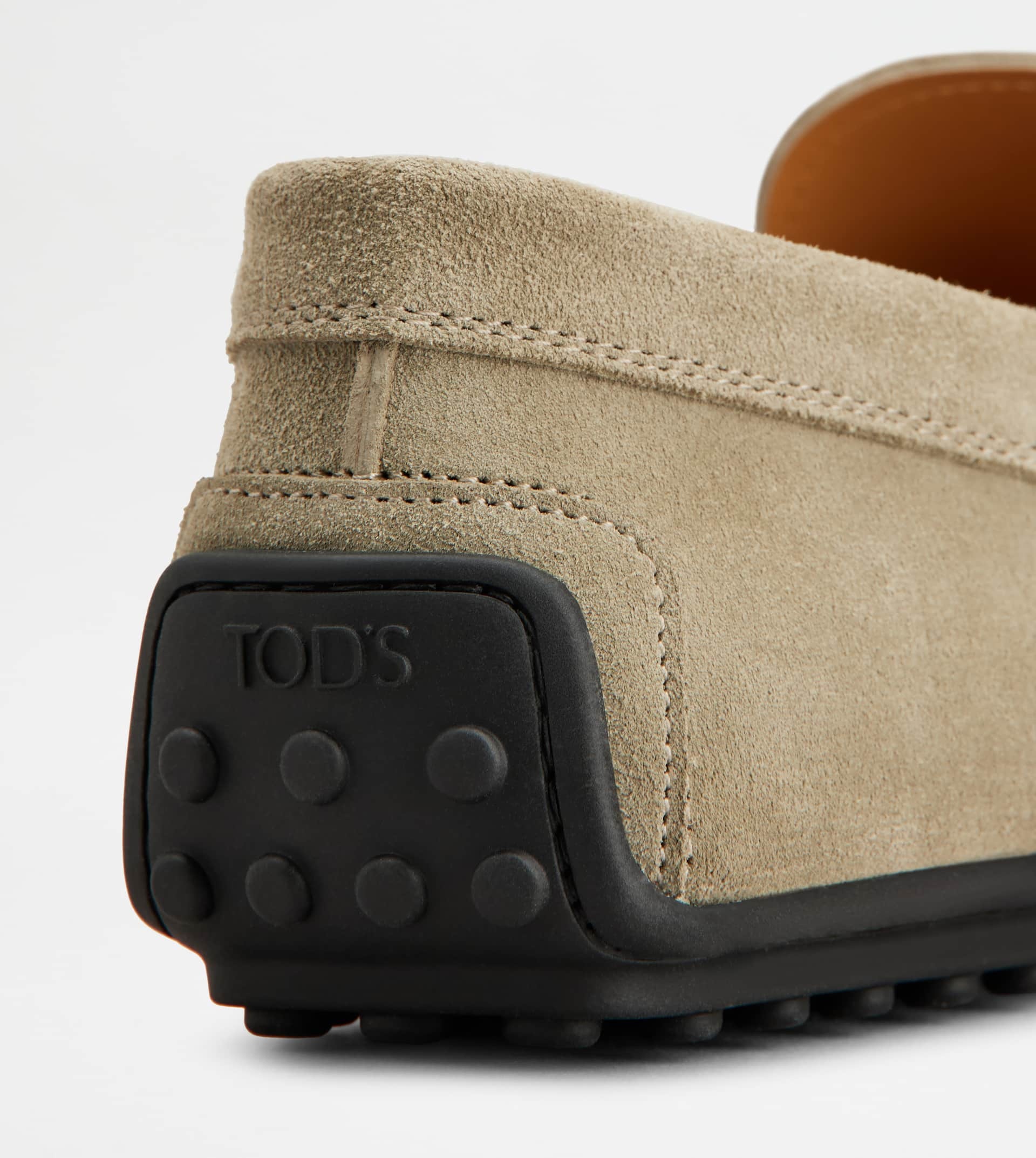CITY GOMMINO DRIVING SHOES IN SUEDE - BEIGE - 5
