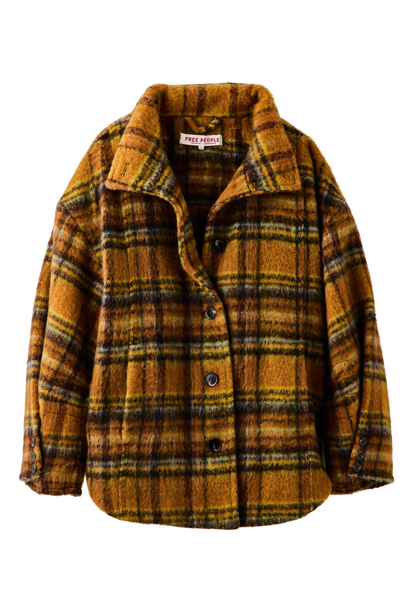 Beau Plaid Cocoon Coat 3