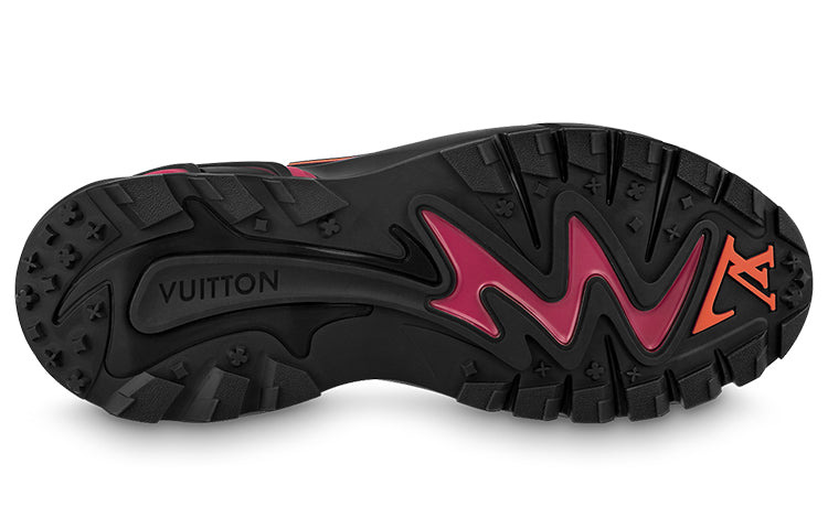 LOUIS VUITTON LV Runner Tatic Sneakers 'Black Orange Red' 1ABFQO - 4