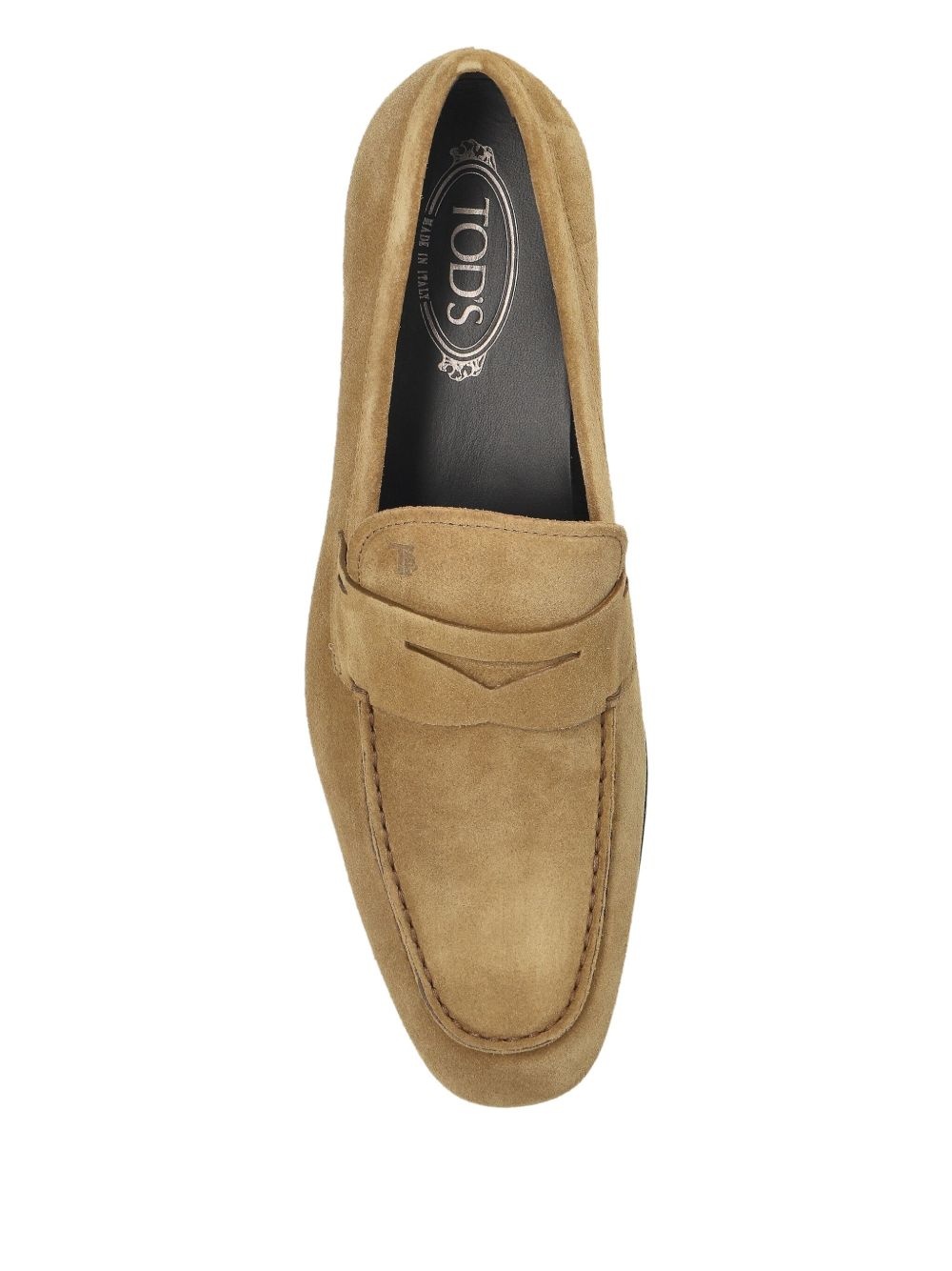 penny suede loafers - 3