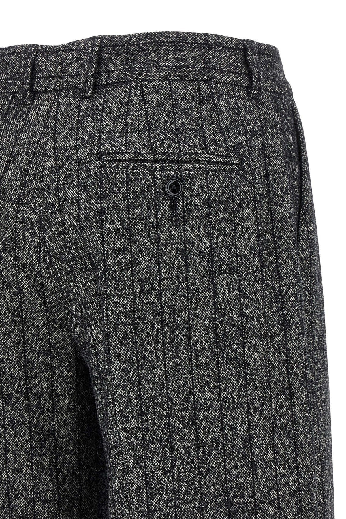 Dolce & Gabbana Women Striped Wool Pants - 5