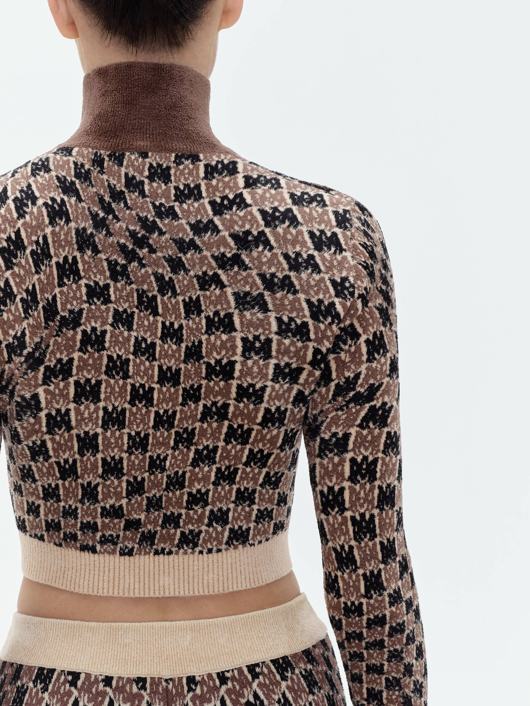 MA SWIRL L/S CROP TOP - 8
