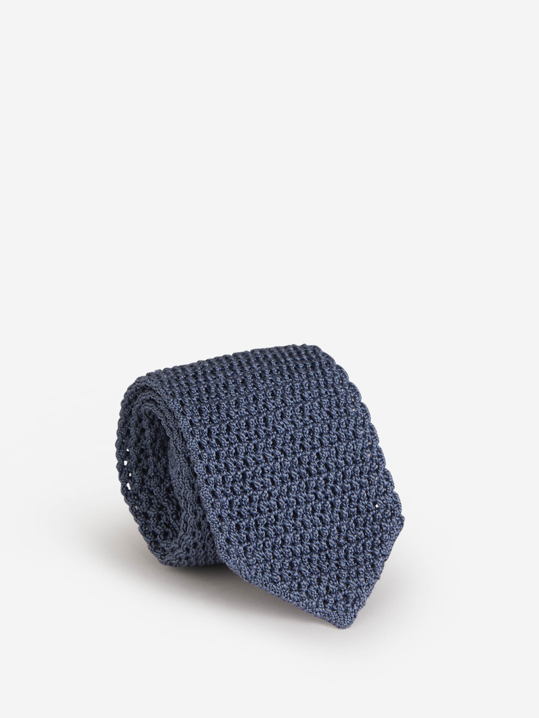 SILK KNITTED TIE - 1