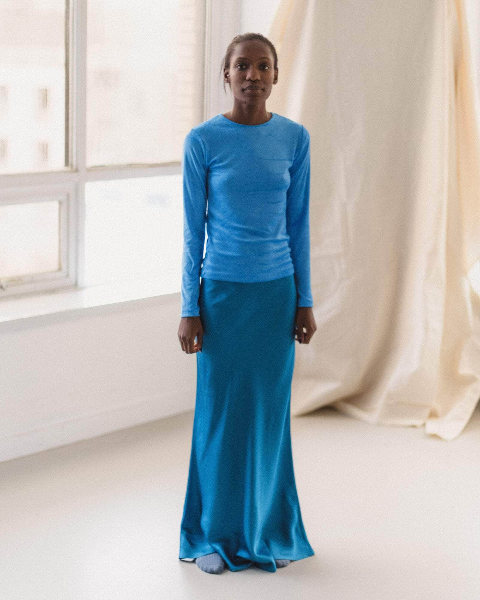 Dydine Fitted Skirt - Ecovero Satin - 5