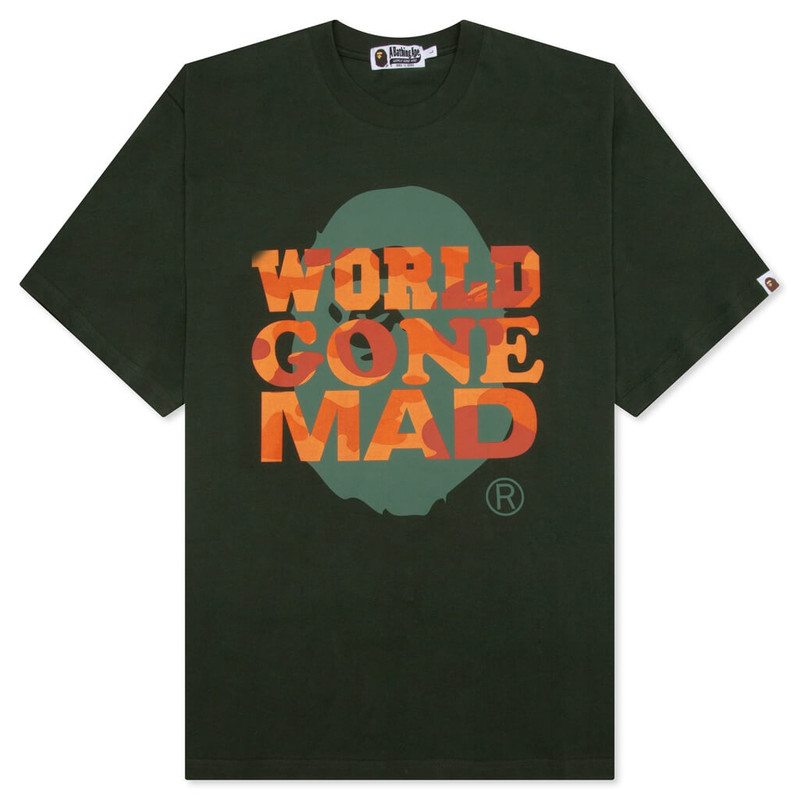 BAPE WGM TEE - GREEN - 1