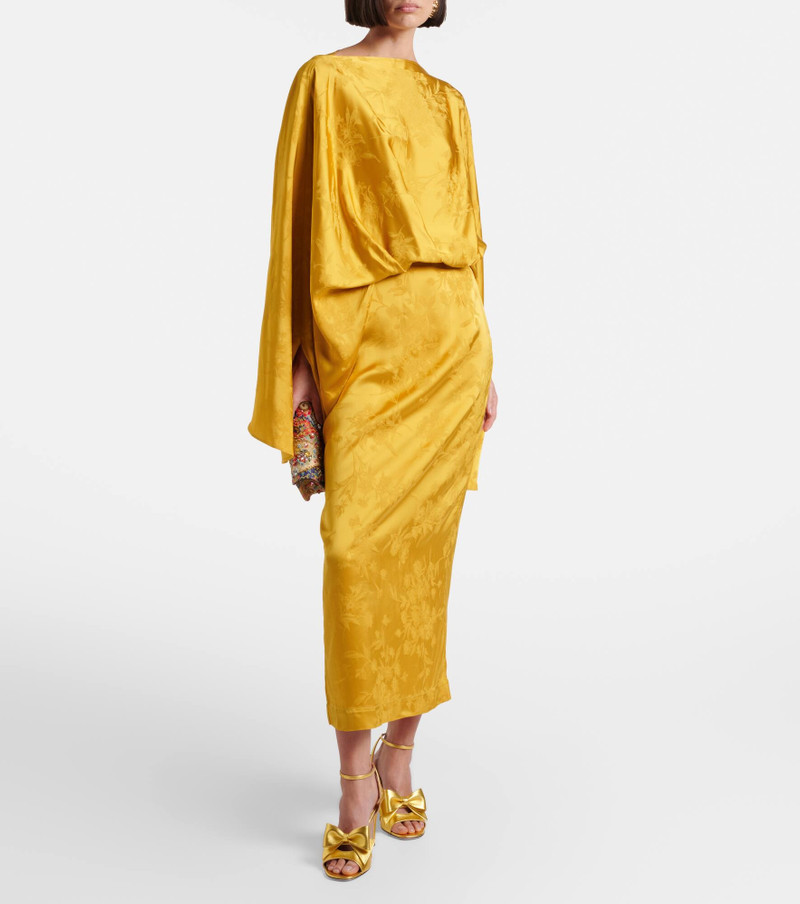 Taller Marmo Eolia Primavera jacquard midi dress outlook