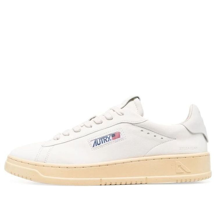 Autry Dallas Low Goatskin and Nubuck Leather 'White' ADLM-NG01 - 1