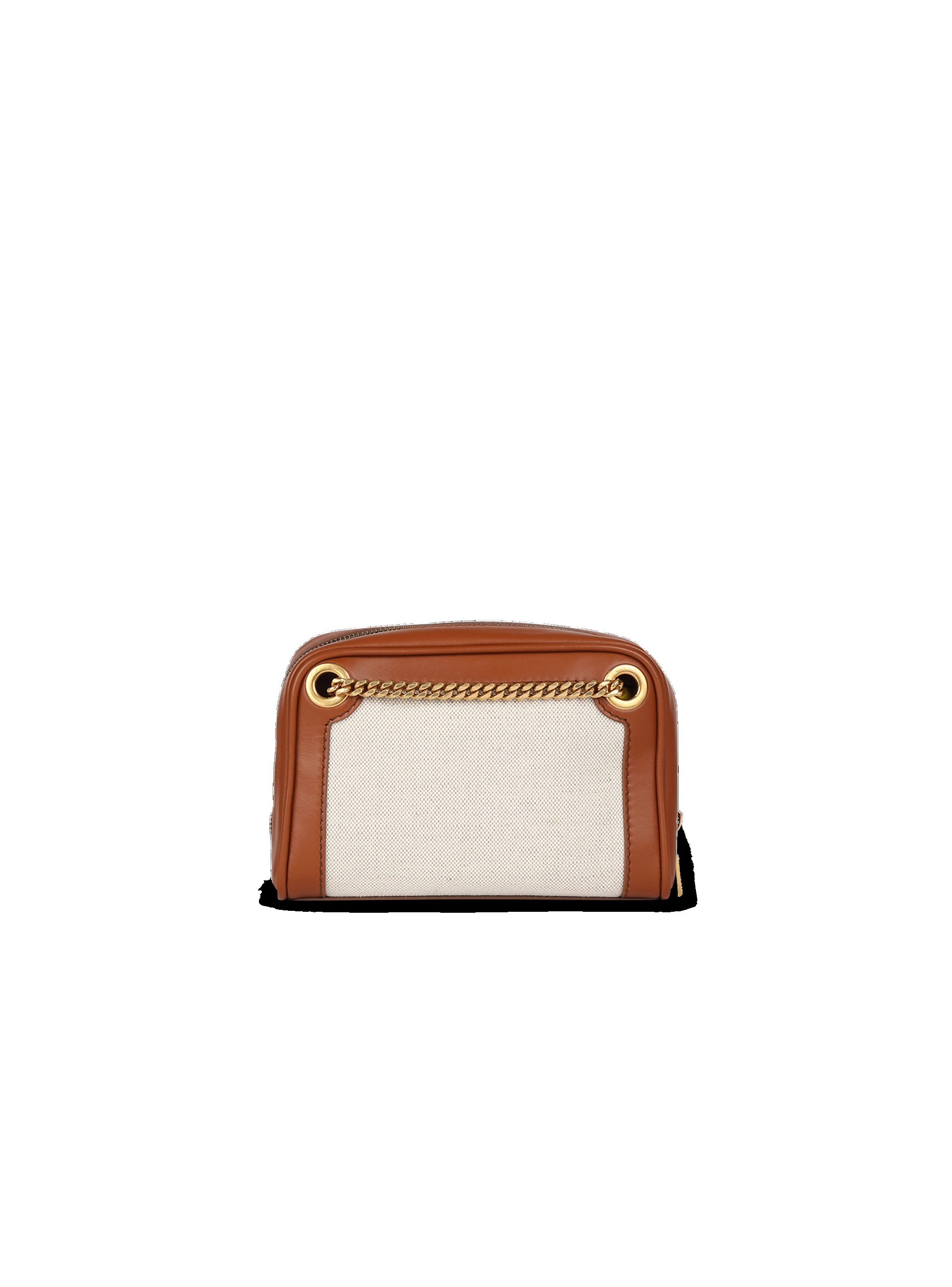 Small-sized  canvas B-Army bag with leather panels - 3