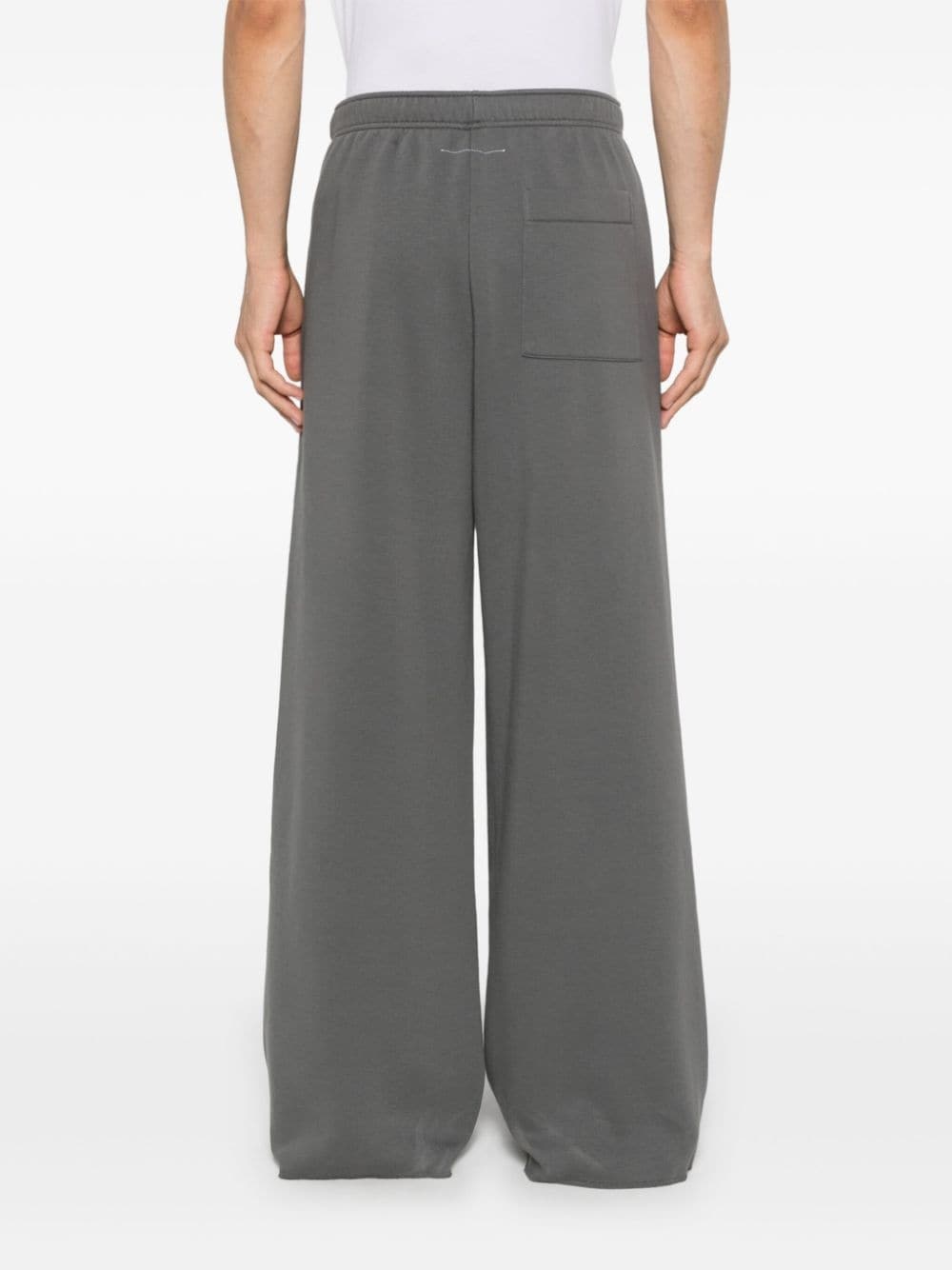 numbers-motif track pants - 4