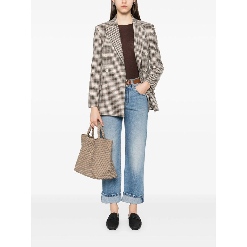 Brunello Cucinelli Blue Denim - Straight-Leg Jeans Women - 4