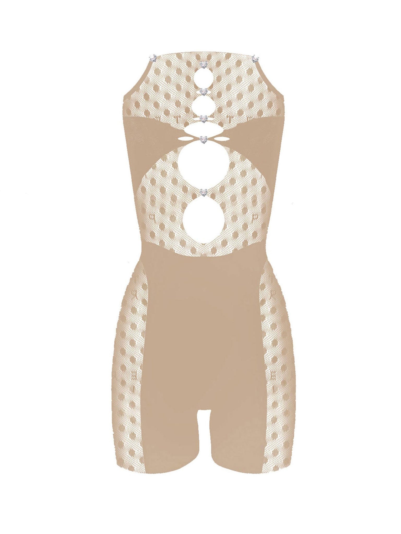 JETTA JUMPSUIT TAUPE - 1