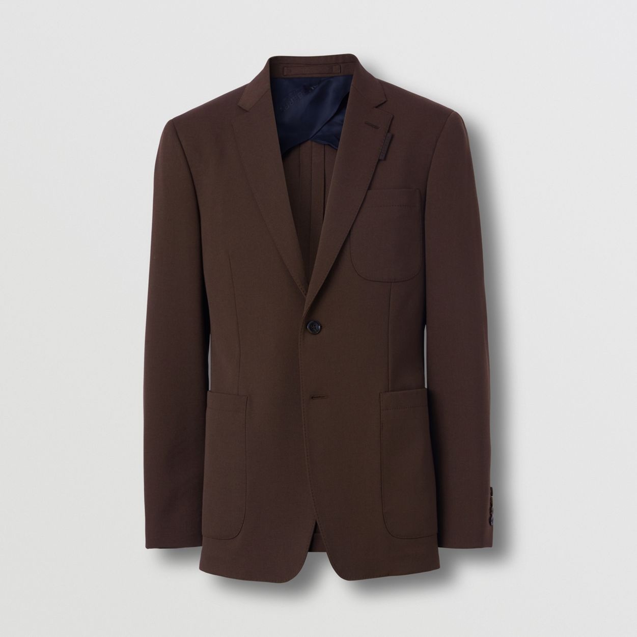Slim Fit Wool Tailored Jacket - 1
