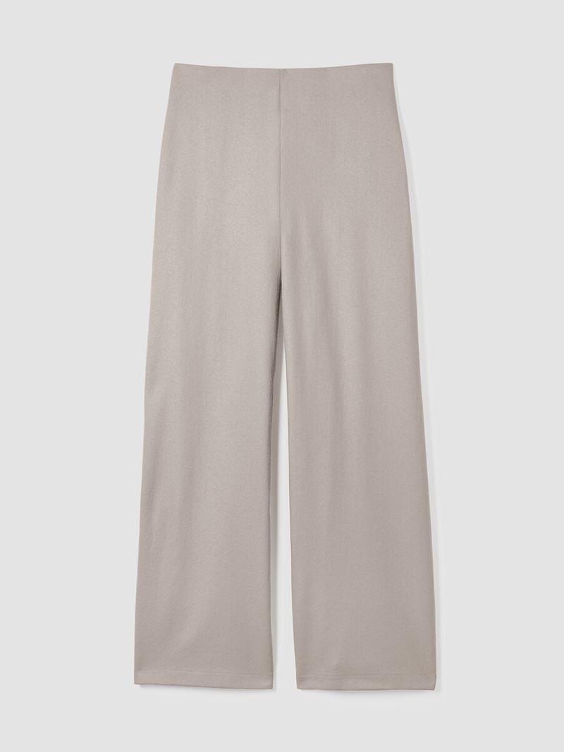 Felted Wool Jersey Wide-Leg Pant in Regenerative Wool 1