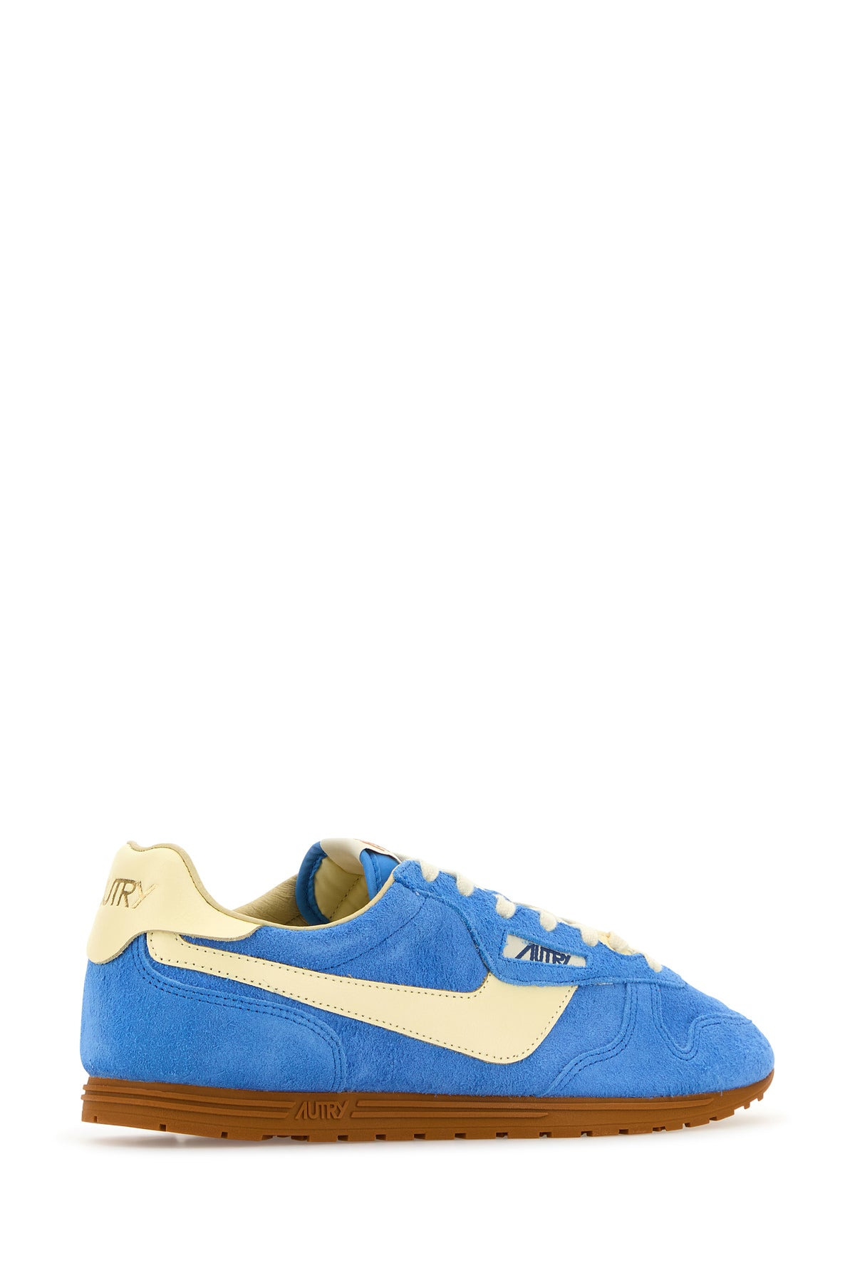 Light blue suede Windspin sneakers - 3