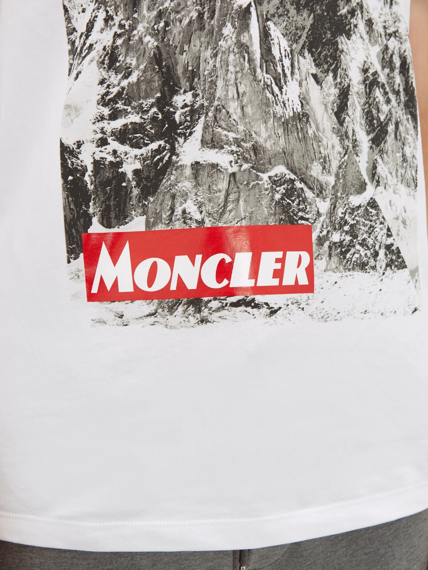 Mountain-print cotton-jersey T-shirt - 4