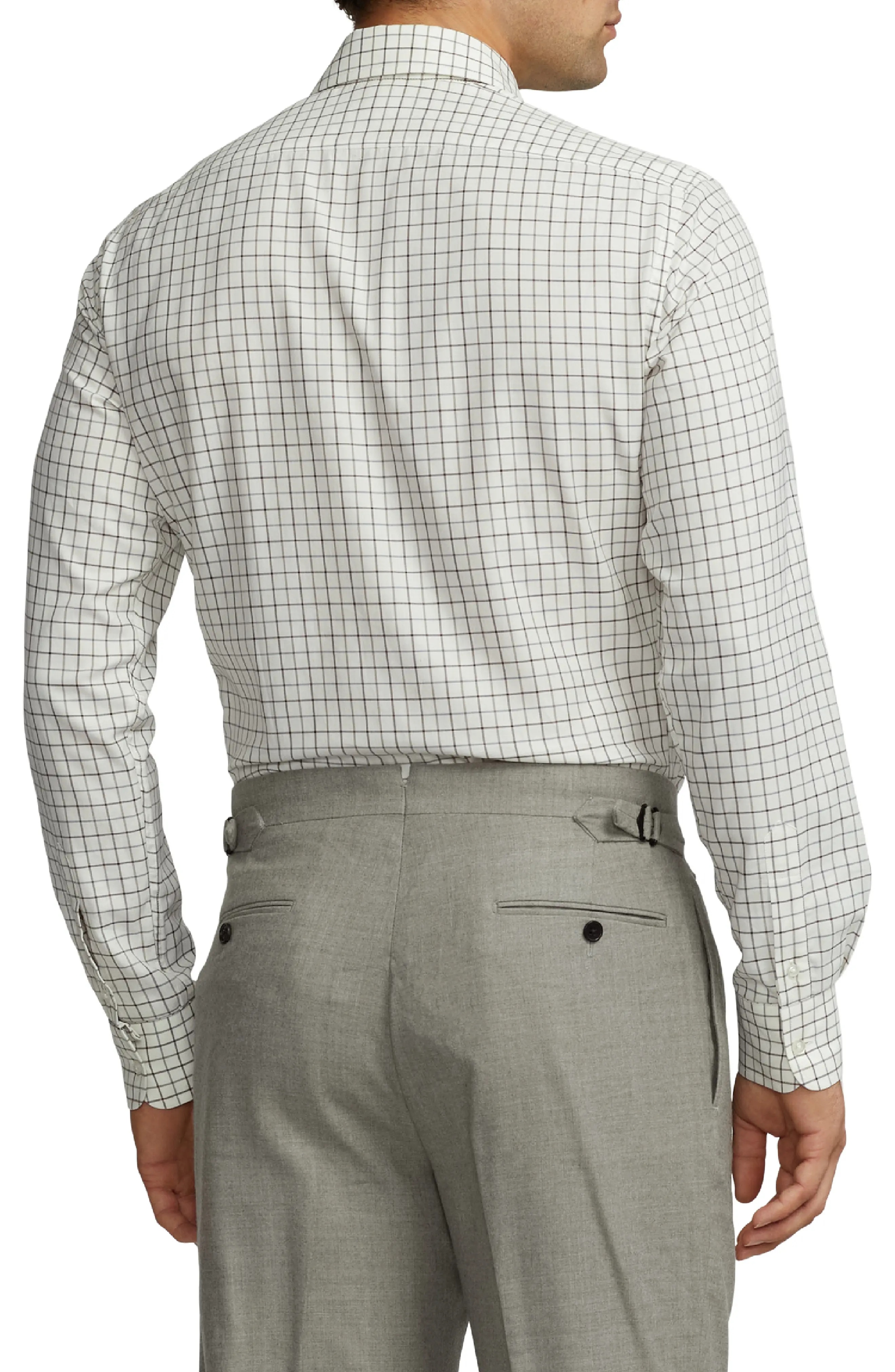 Harrison Check Cotton Twill Button-Up Shirt - 3