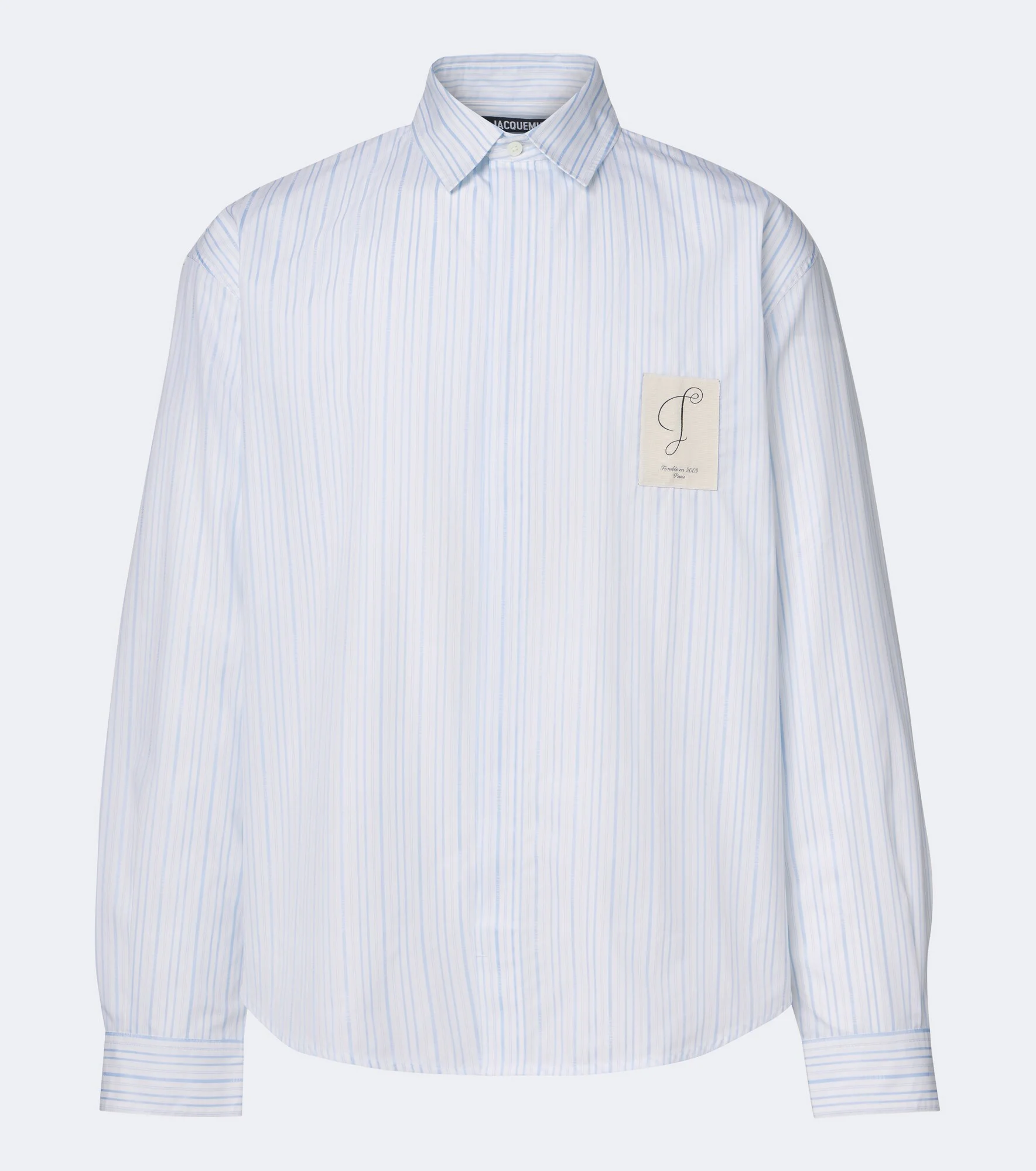 Simon striped cotton shirt - 1