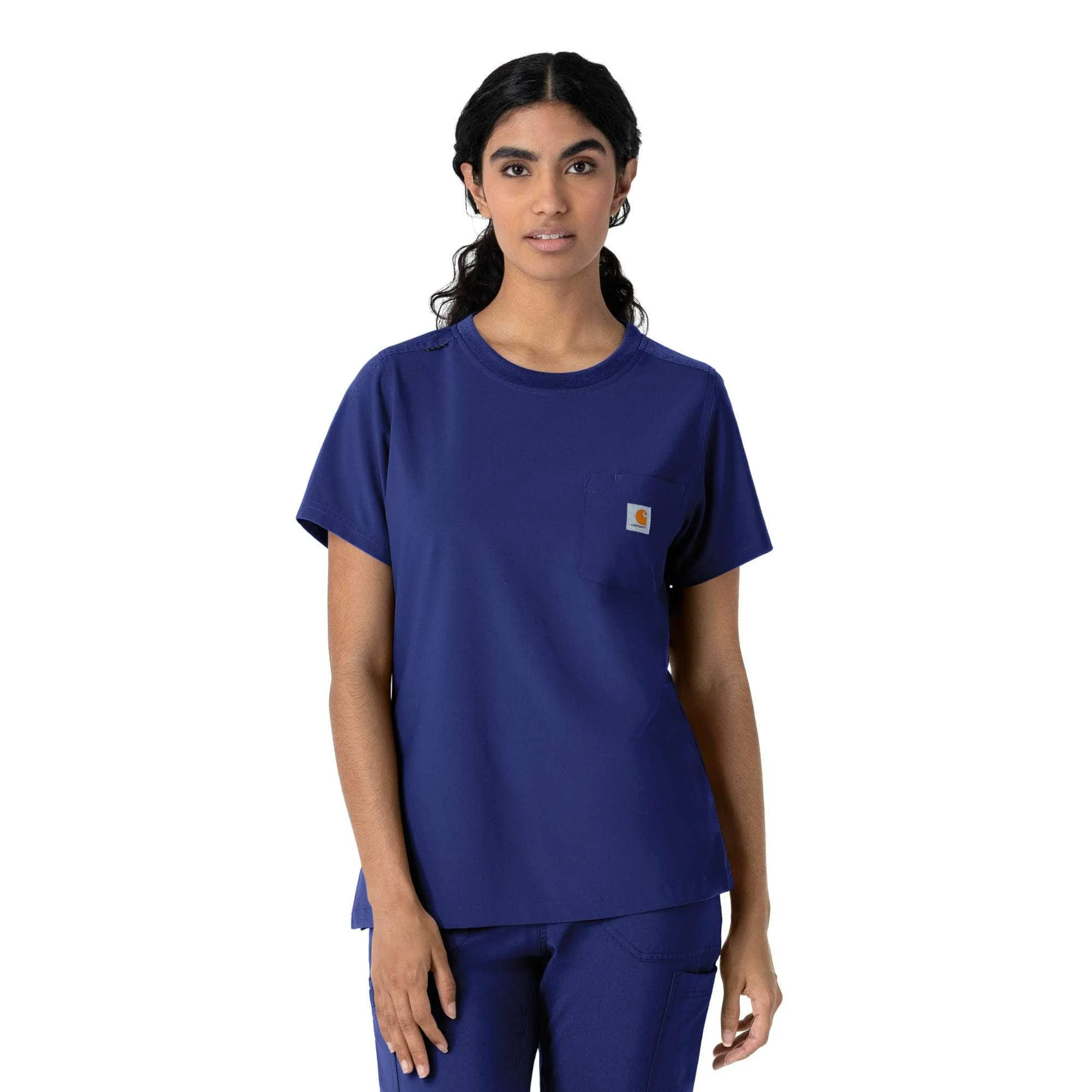 Women's Force Cross-Flex Crew Neck Scrub Top - 1
