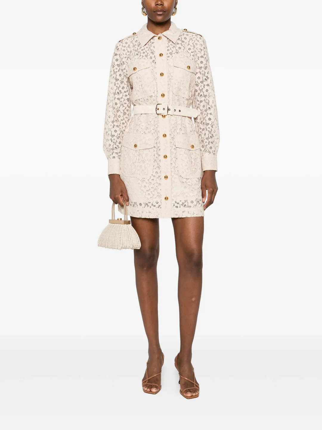 Hypnotic Lace Utility Dress - 2