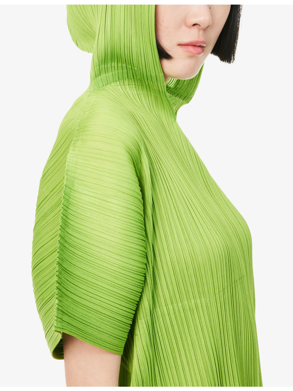Monthly Colors: August Hooded Knitted Top - 5