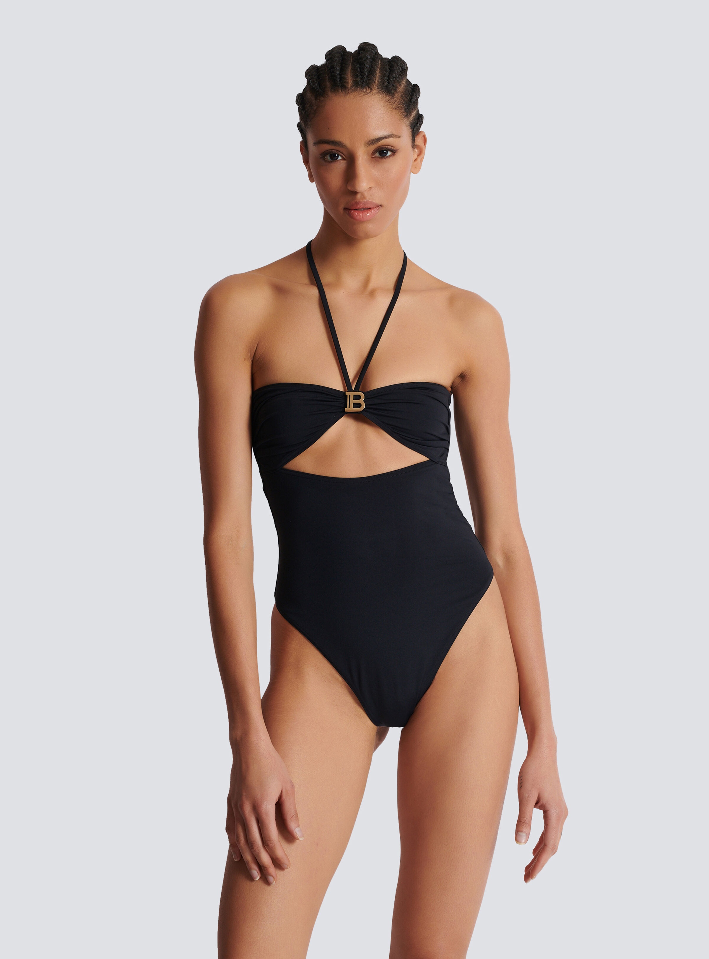 One-piece swimsuit with cut-out - 6