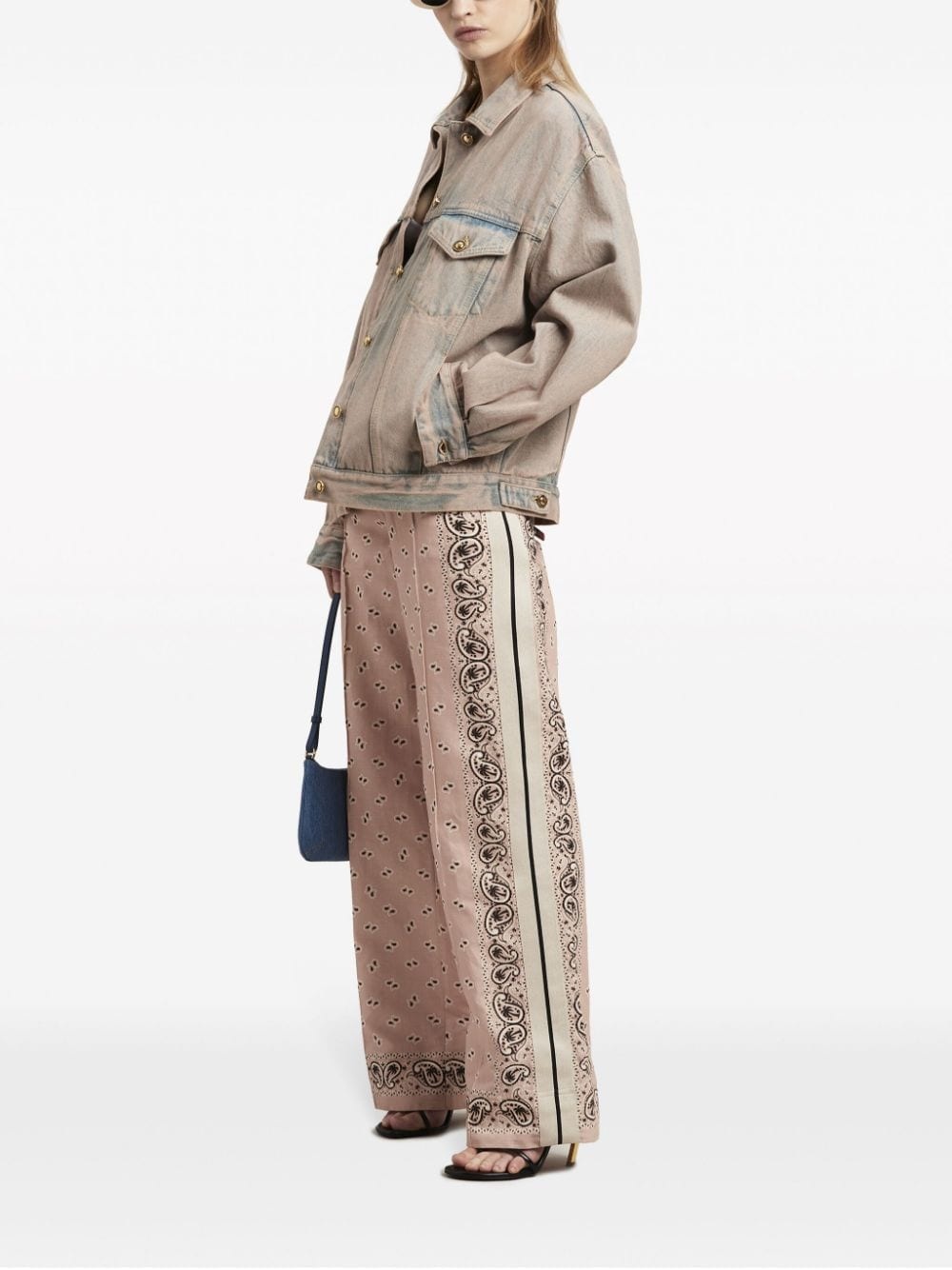 overdye-wash denim jacket - 2