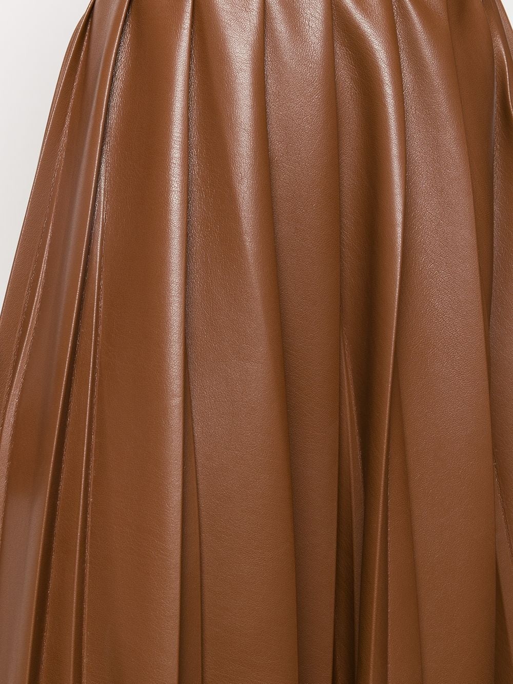 polished finish skirt - 5