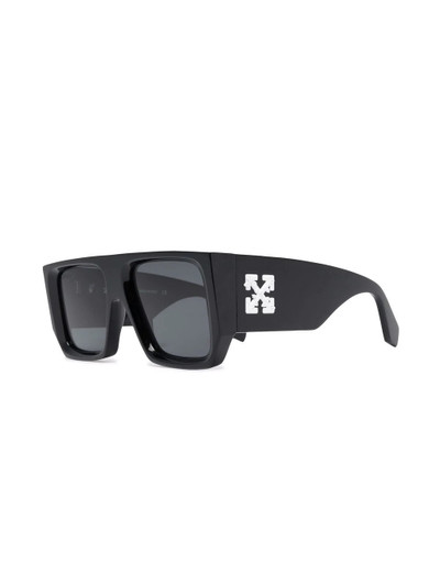 Off-White Tropez rectangle-frame sunglasses outlook