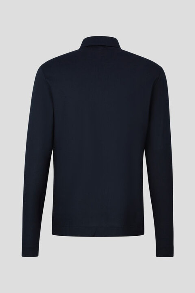 BOGNER Timon Polo shirt in Navy blue outlook