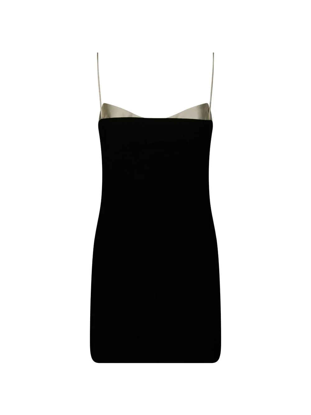 sleeveless mini dress - 1