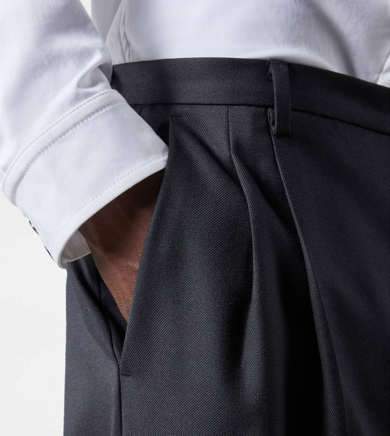 WOOL TROUSERS - BLACK 13