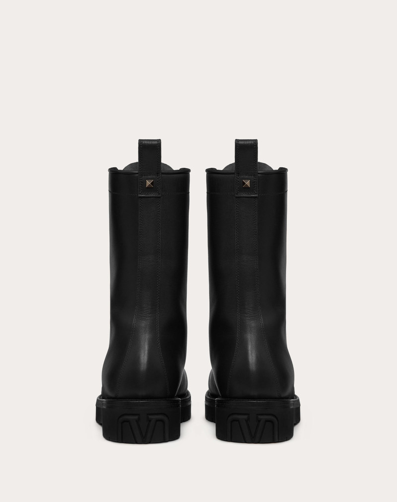CALFSKIN XCOMBAT BOOTS 40MM 3