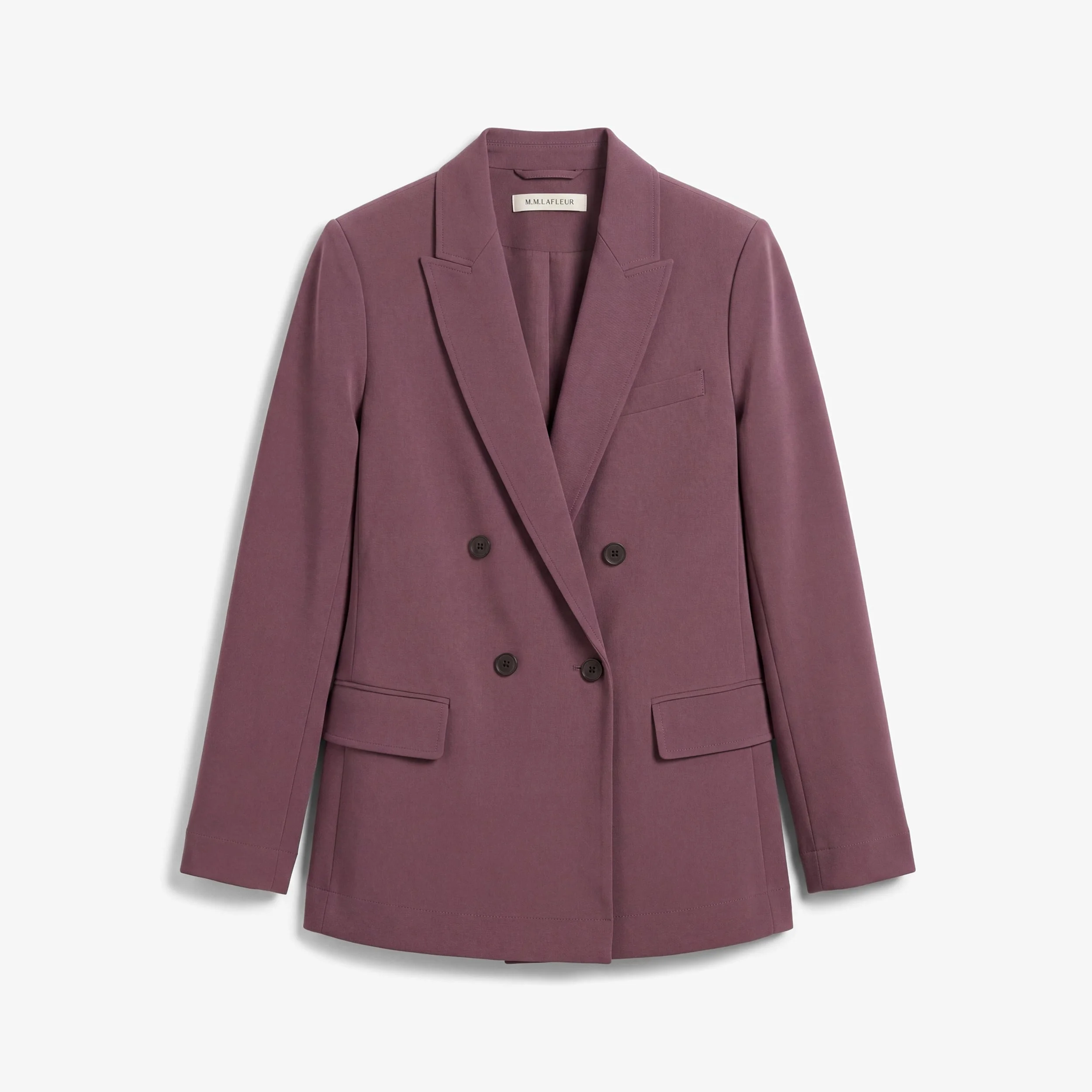 O'Hara Boyfriend Blazer - Everyday Crepe with Topstitch - 1