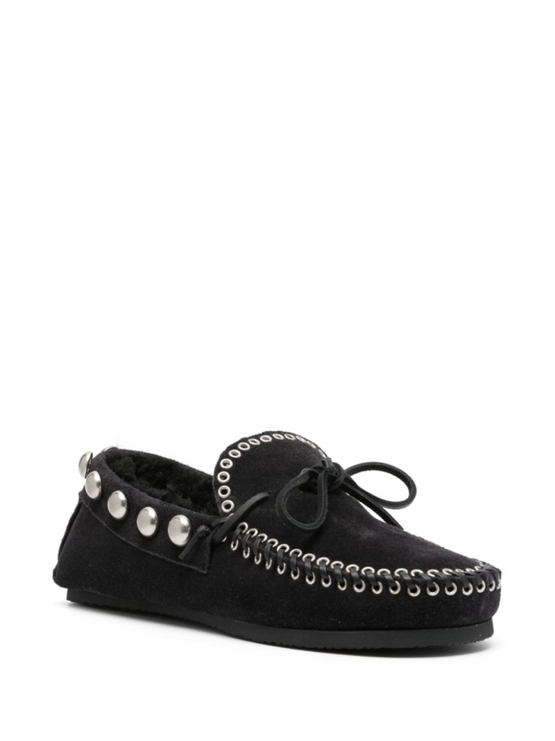 Isabel Marant shearling loafers outlook