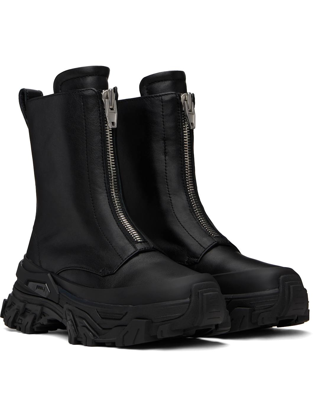Black Signature Sole Boots - 4
