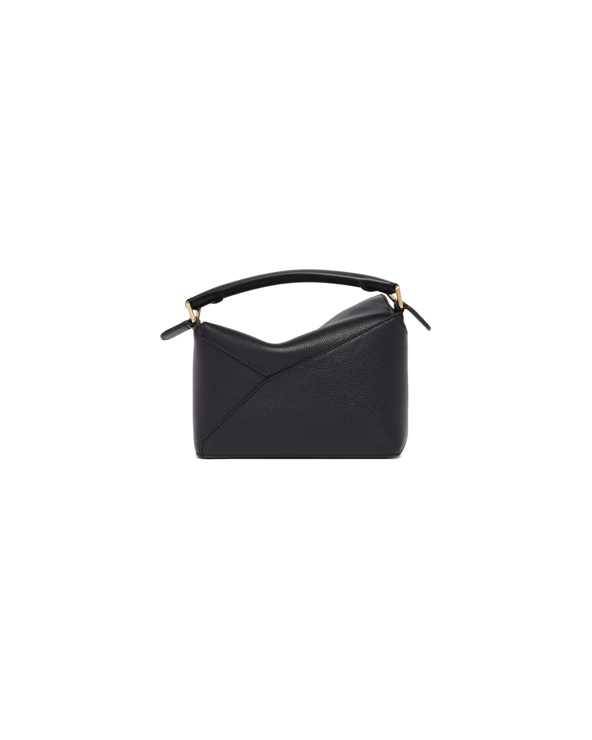 Black Mini Puzzle Bag - 7