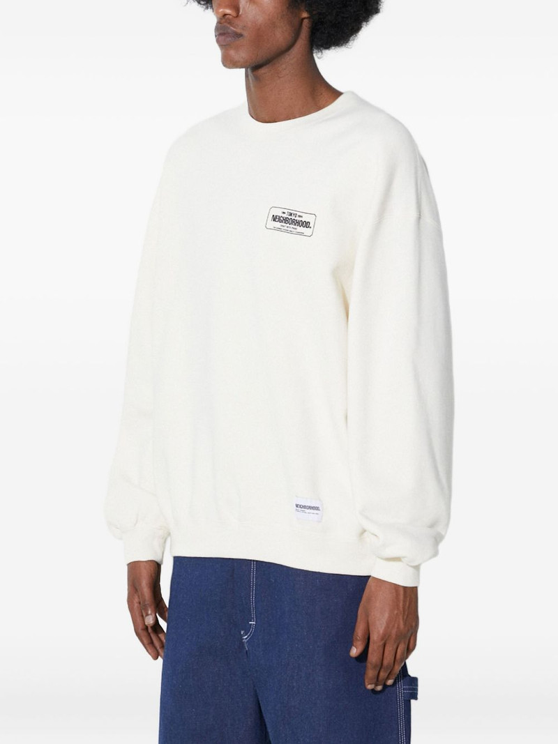 NEIGHBORHOOD logo sweatshirt outlook