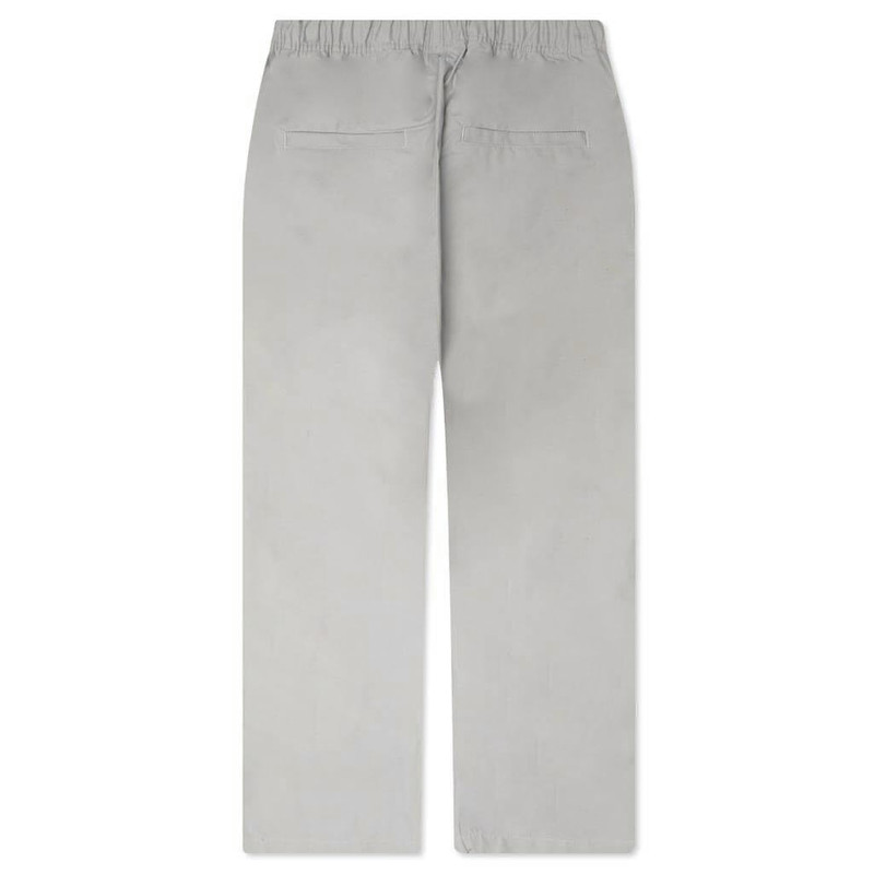 logo-patch straight-leg trousers - 1