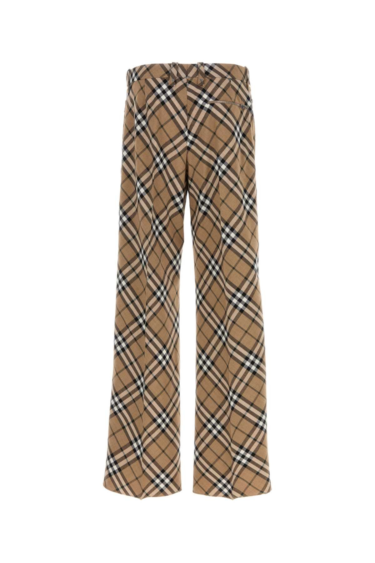 Burberry Men Embroidered Polyester Blend Pant - 2