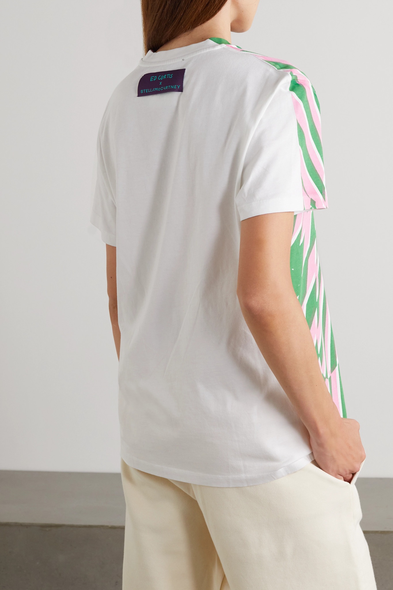 + Ed Curtis printed cotton-jersey T-shirt - 3