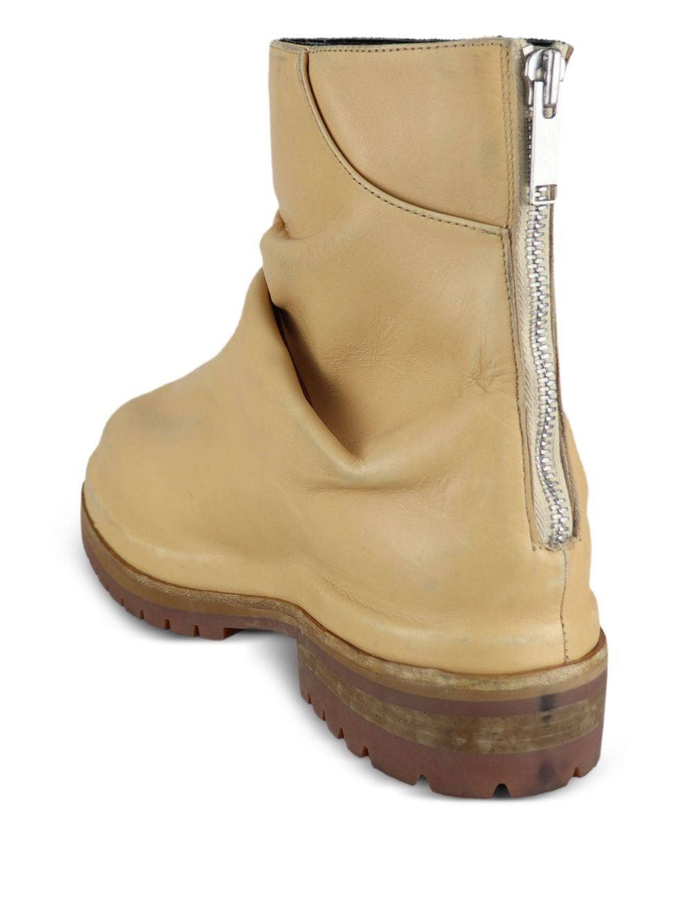 MARATHON leather zip boots - 3