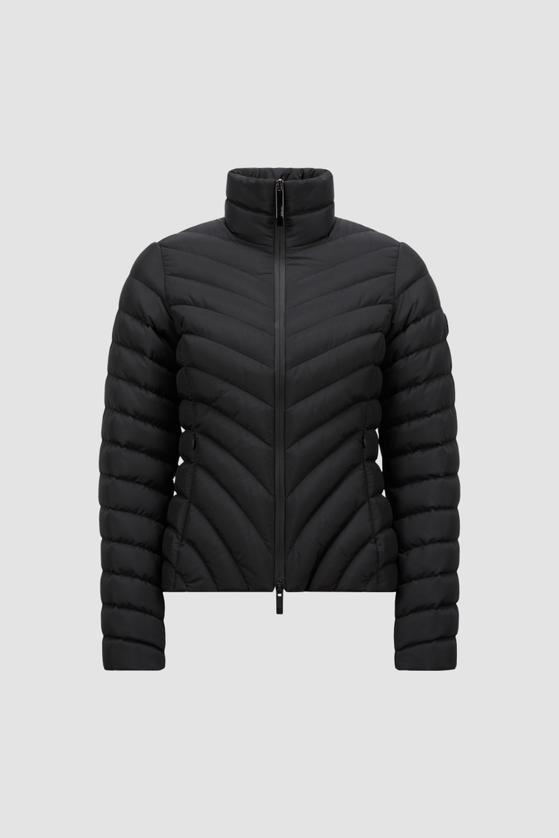 Grange Diagonal-Quilted Short Down Jacket - 1