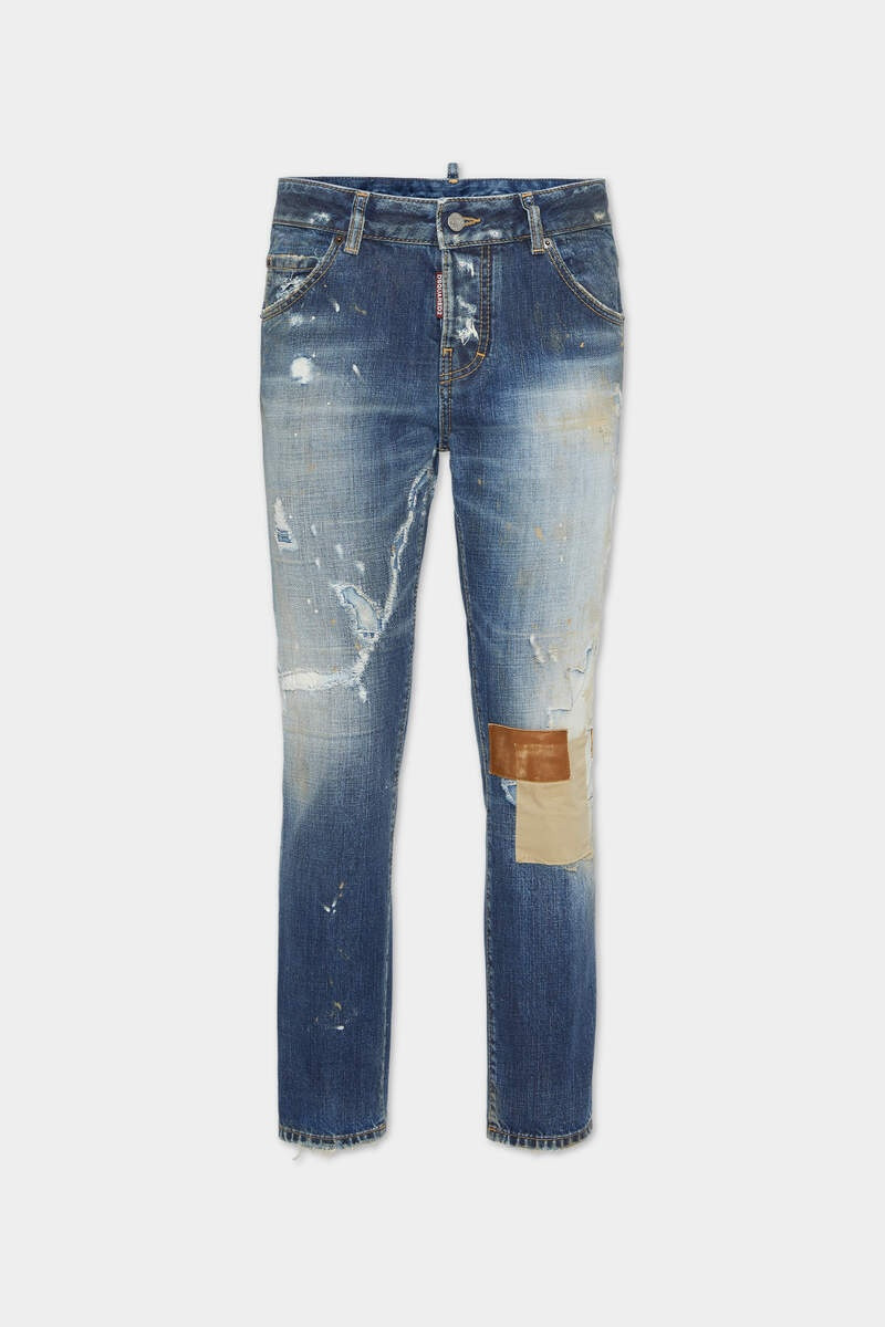 MEDIUM PRESSED SAND SCARED WASH 크레이슬 JEANS 1