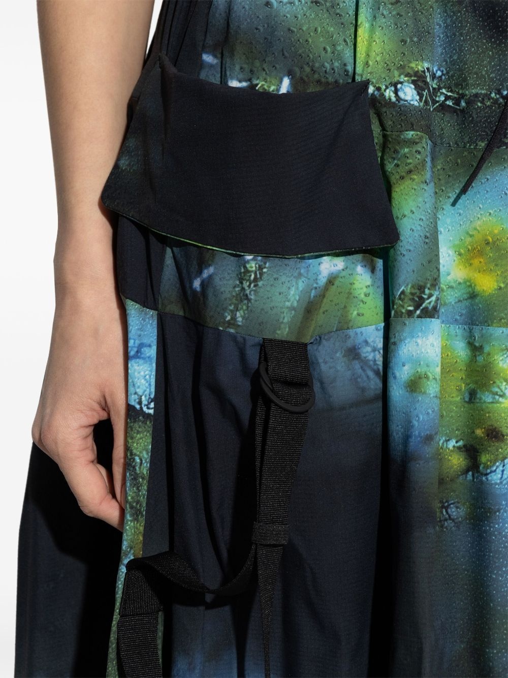 printed maxi skirt - 5