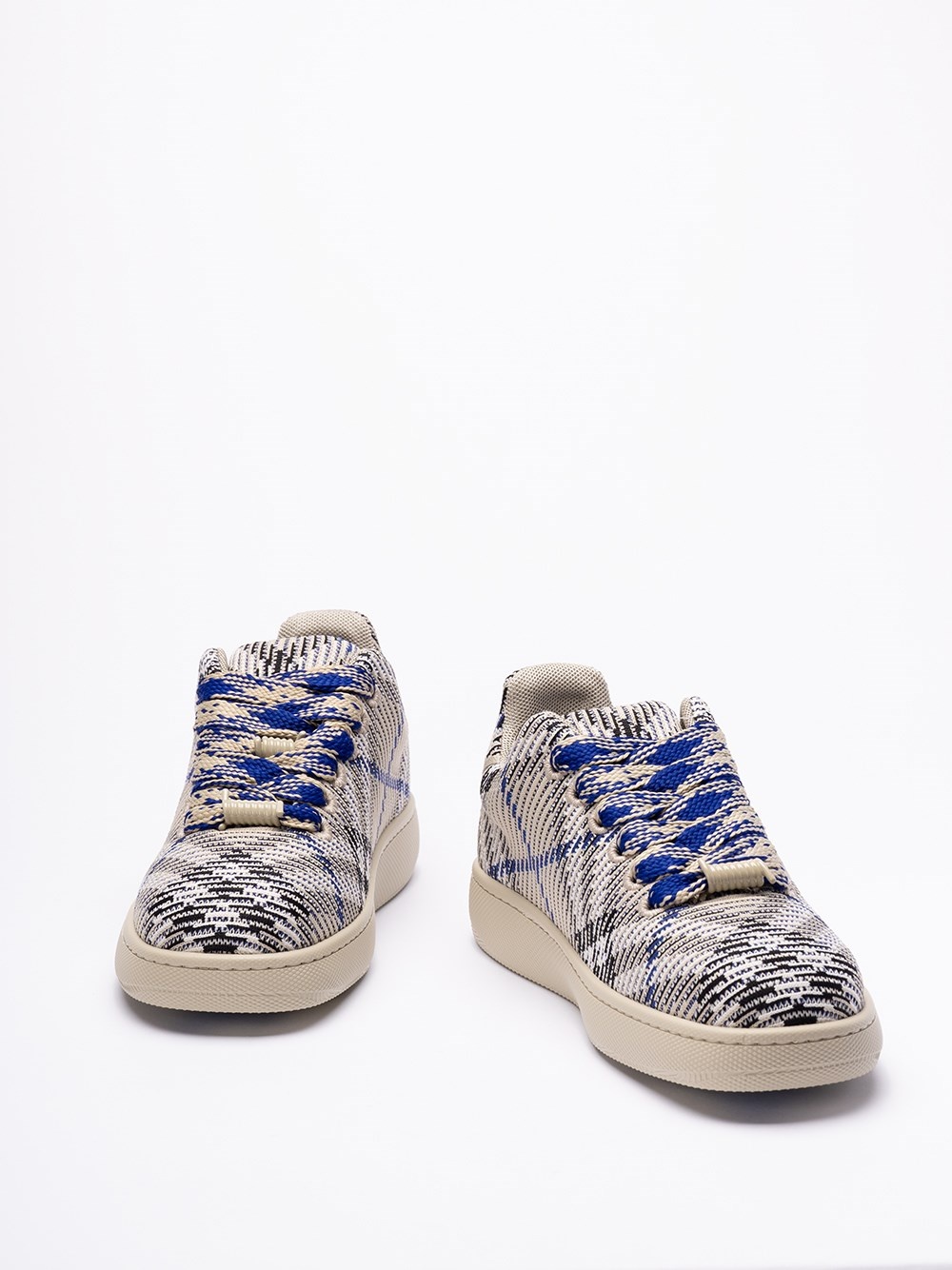 `Box` Knit Sneakers - 2