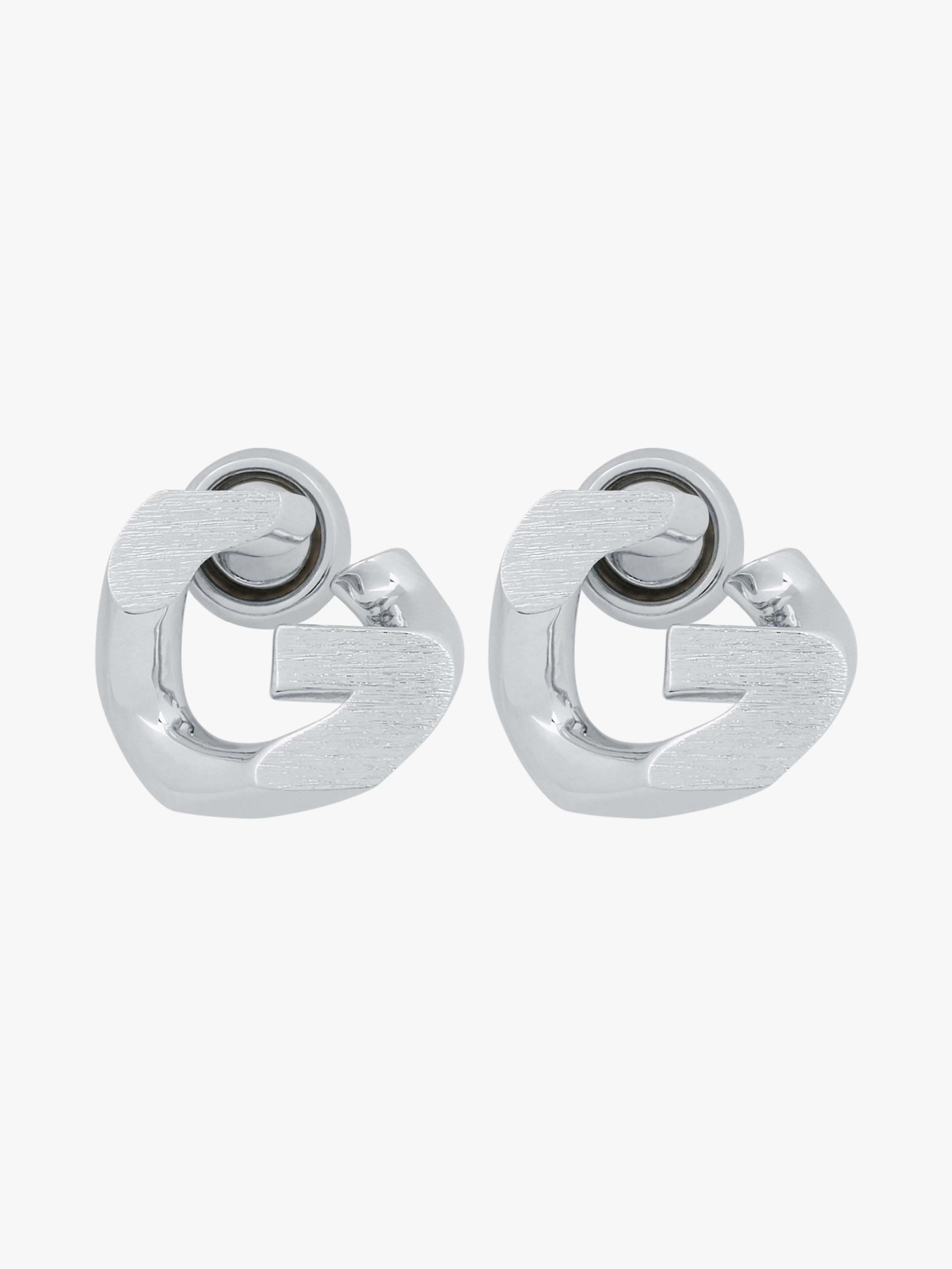 G CHAIN EARRINGS - 1