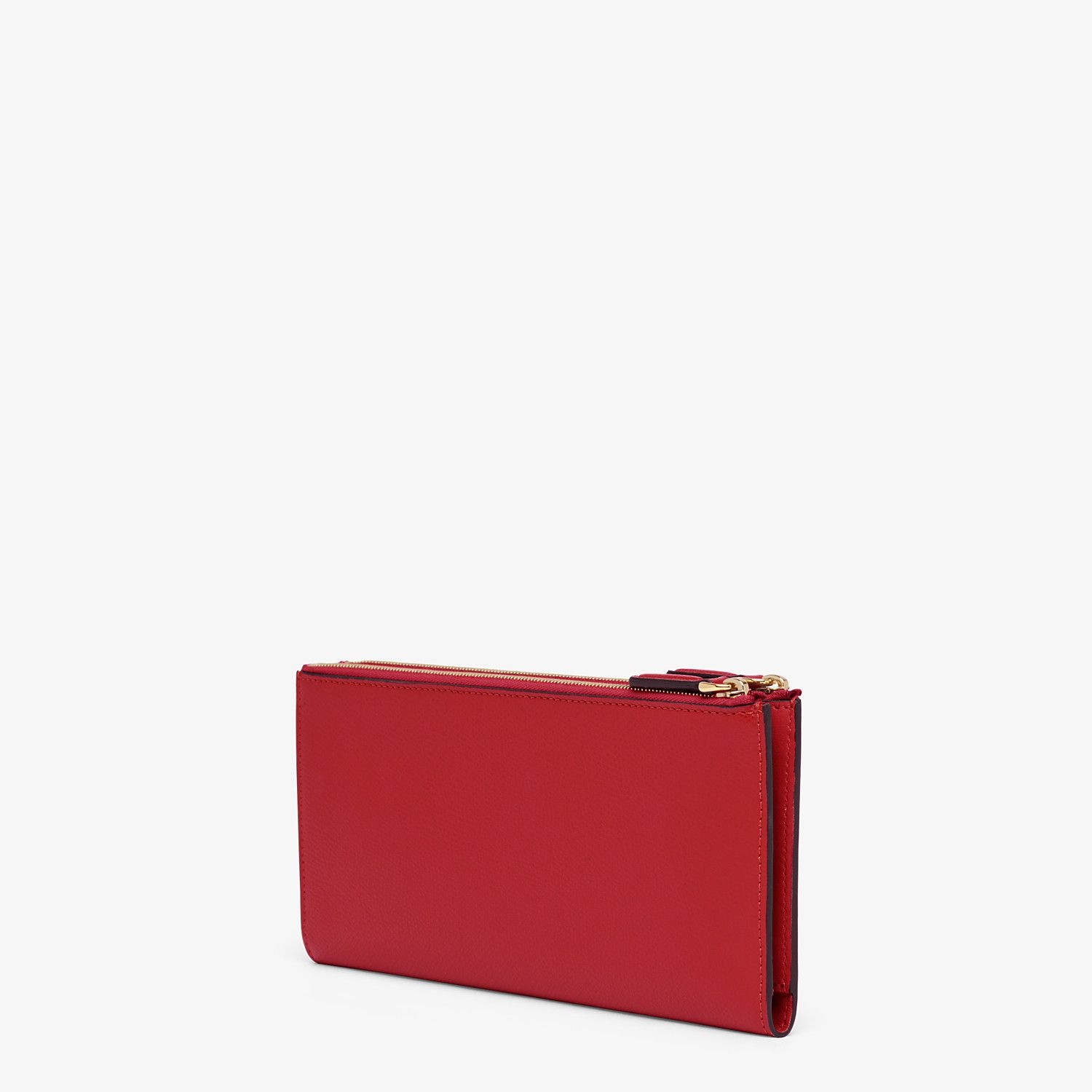 Red leather wallet - 2