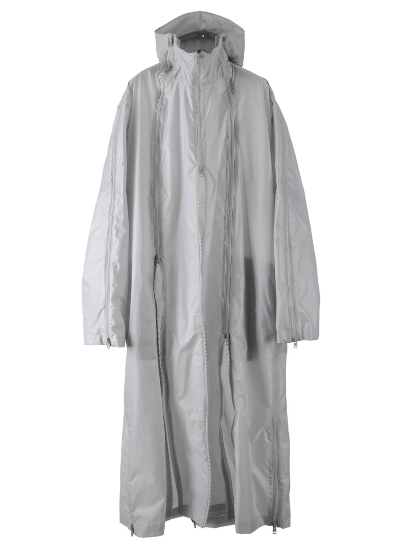 5.0 코트 센터 zip-up 코트 - 1